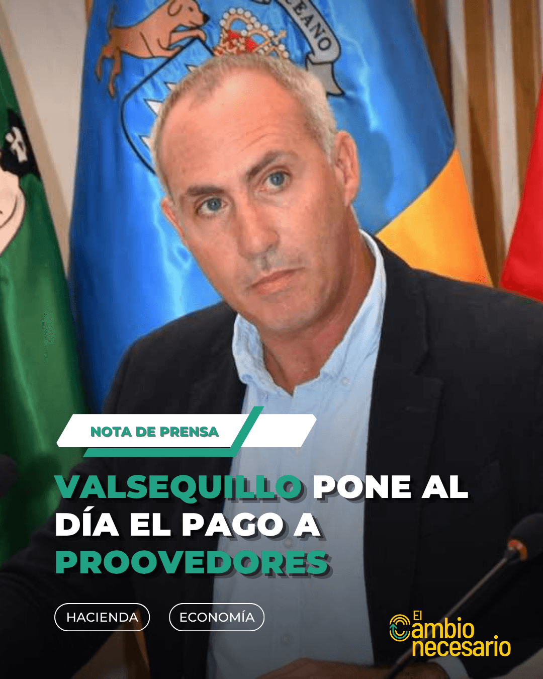Victor Navarro, concejal del Cambio Necesario